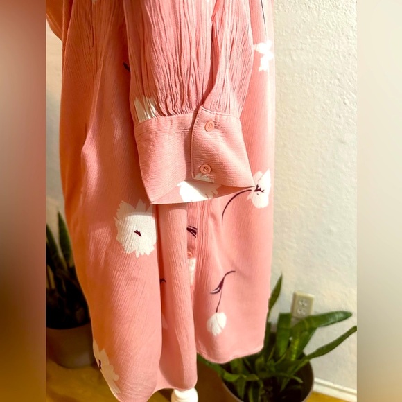 A.N.A a new approach pink floral blouse size2X - Picture 8 of 8